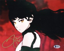 ARRYN ZECH SIGNED 8x10 PHOTO VOICE OF BLAKE BELLADONNA RWBY ANIME BECKETT BAS