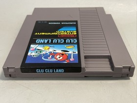 Clu Clu Land NES Nintendo Entertainment System European Version MI OVP Japan #K3