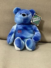 Sammy Sosa 21 1999 Salvino's Baby Bammer's Beanie Bear 8" w/ Tags