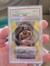 2021-22 Panini Select Signatures Pat Riley SG-PRL Gold Prizm /10 (AU)Auto PSA 10
