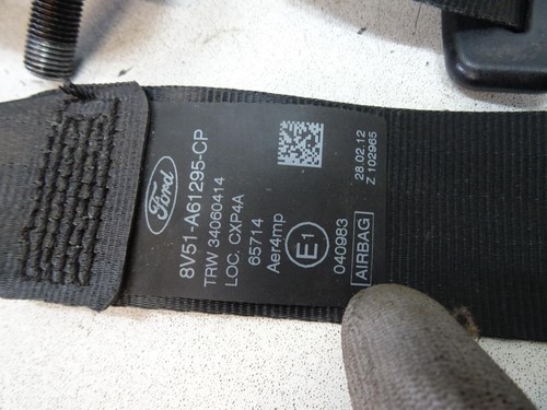 CEINTURE DE SECURITE AVANT GAUCHE Ford Fiesta 6 (JA8) 2038393 #88870092 - Photo 5/5