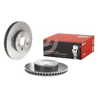 2X Brembo Bremsscheiben 255Mm InnenbelÜFtet Vorne Passend FÜR Lexus CT Toyota