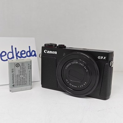 Canon PowerShot G9 X Digital Camera 20.2 MP 3X Optical Zoom Built-in English
