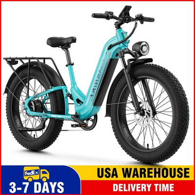 #ad 48V 1800W Electric Off Road Bike 26Inch Full Suspension E bike 48V 17.5Ah $949.00
