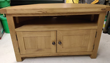 Oakland Furniture Oak Tv Corner Unit Drawer And Shelf