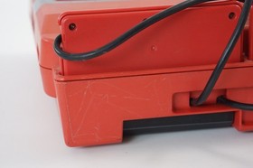 TWIN FAMICOM SHARP Console AN500-R Red wz Games Tested System JAPAN 508176
