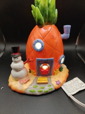 SpongeBob SquarePants Pineapple House Light Up Christmas Decor Night Light Works
