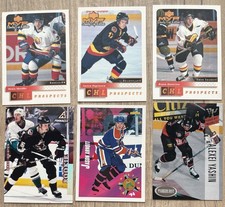 CHL Prospects 6 Hockey Card Lot - MVP Stanley Cup Editions