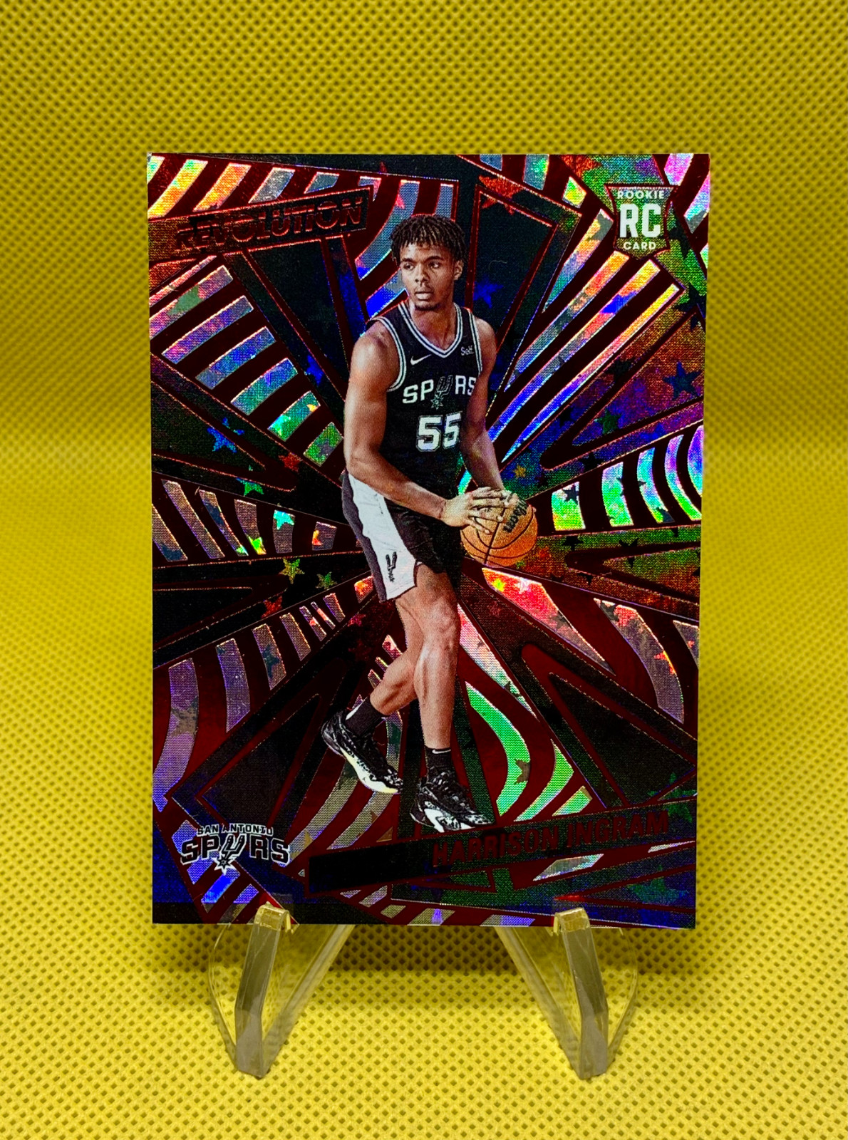 2024-25 Panini Revolution /299 Astro Harrison Ingram #103 Rookie Card Spurs