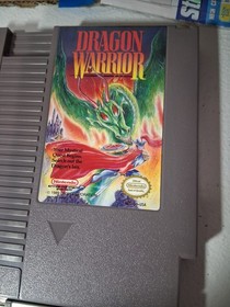 3 Nintendo games NES skate or die, double dribble, dragon warrior,  26164 bc21