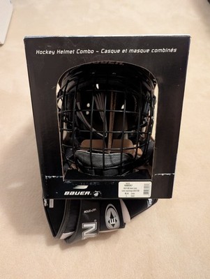 Bauer HH5000L Hockey Helmet Combo (Helmet w/ Cage) - Size Large
