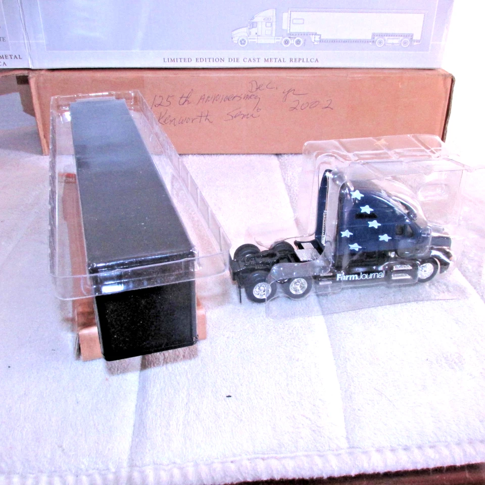 Spec-Cast 125th Farm Journal Anniversary Kenworth T2000 Semi #30217 W/ Boxes Ex. - Image 3 of 4
