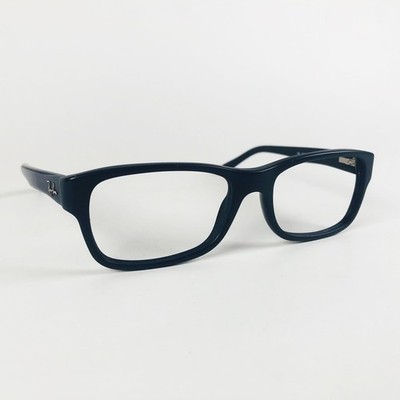 RAY-BAN Brille SATIN NAVY BLAU RECHTECKIG Brillengestell MOD: RB5268 5583