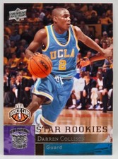 09-10 Upper Deck Darren Collison Rookie Card (New Orleans Hornets) #204. rookie card picture