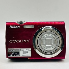 Nikon COOLPIX S230 Compact Digital Camera 10MP 3x Zoom Tested Excellent