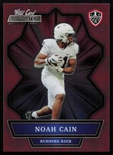 Noah Cain 2021 Wild Card Alumination NIL Magenta #ANBC-64 Penn State