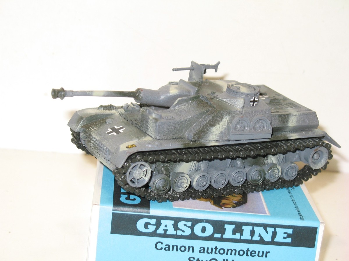 Le char allemand PzKw VI Tigre I Ausf H gris en miniature Solido au 1/50e