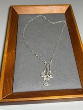 Sterling Silver 925 Necklace CJL Carrick Jewellery Ltd Art Nouveau Style Celtic