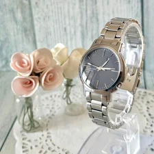 MARGARET HOWELL watch silver date gray tone MARGARET HOWELL,16567