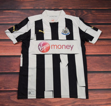 Puma Jersey Newcastle Camisa Virgen Negro Rayas Talla M