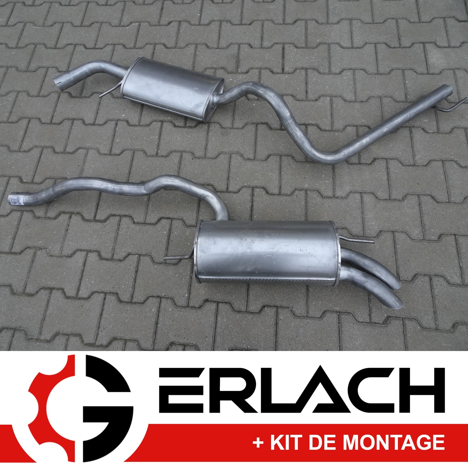 Echappement silencieux VW Transporter IV T4 2.5 TDI Syncro idéal pour le road trip