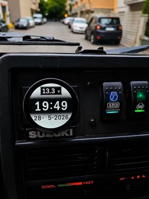S100-M I-METER SUZUKI SAMURAI SANTANA 1989-2003 GPS RELOJ BRÚJULA ALTÍMETRO - Imagen 1 de 4