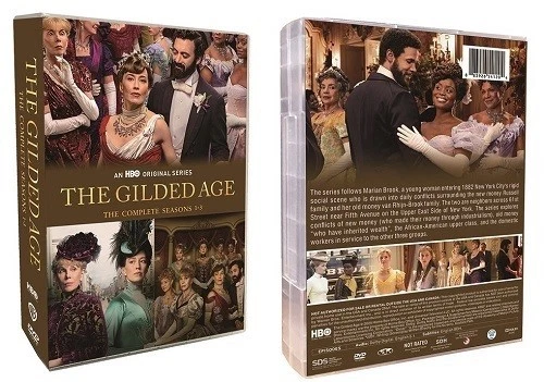 The Gilded Age : The complete series , Season 1-3 (9-Disc-DVD-Box-Set) New !