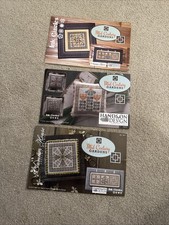 Mid Century Gardens 3 Cross Stitch Patterns &...