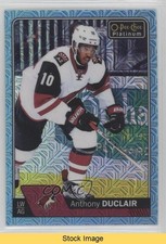 2016-17 O-Pee-Chee Platinum Ice Blue Traxx Anthony Duclair #140 READ 0a4