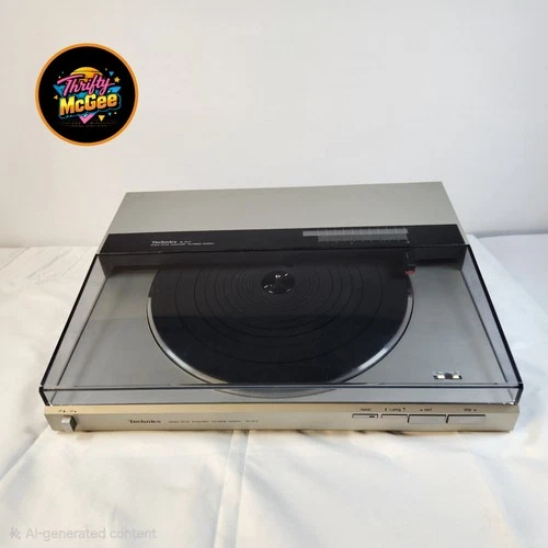 Technics SL-DL5 Linear Tracking Automatic Turntable TESTED WORKS PLEASE READ