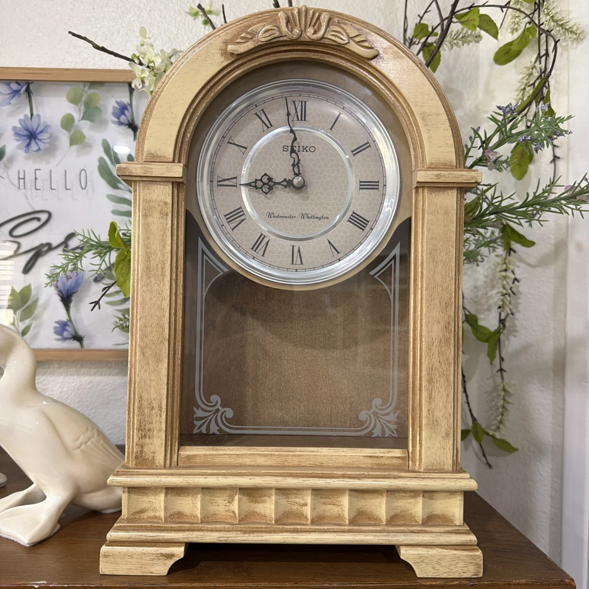 Seiko Desk, Mantel & Shelf Clocks with Chimes for sale | eBay