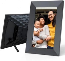 ONN 7" Wi-Fi Digital Picture Frame LCD Touchscreen 8GB Black