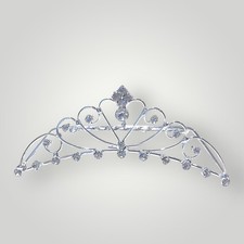 Comb Style Crystal Tiara