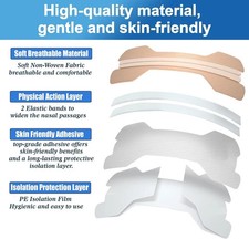 Nasal Strips Breathe Better Reduce Stop Snoring Sleep Apnea, Right Aid