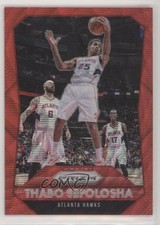 2015-16 Panini Prizm Ruby Wave Prizm 116/350 Thabo Sefolosha #157 d8g