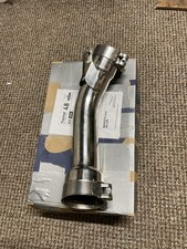 Blackwidow De Cat Eliminator Exhaust Pipe - Kawasaki ZX10r ZX10R ZX-10R E8F E9F 