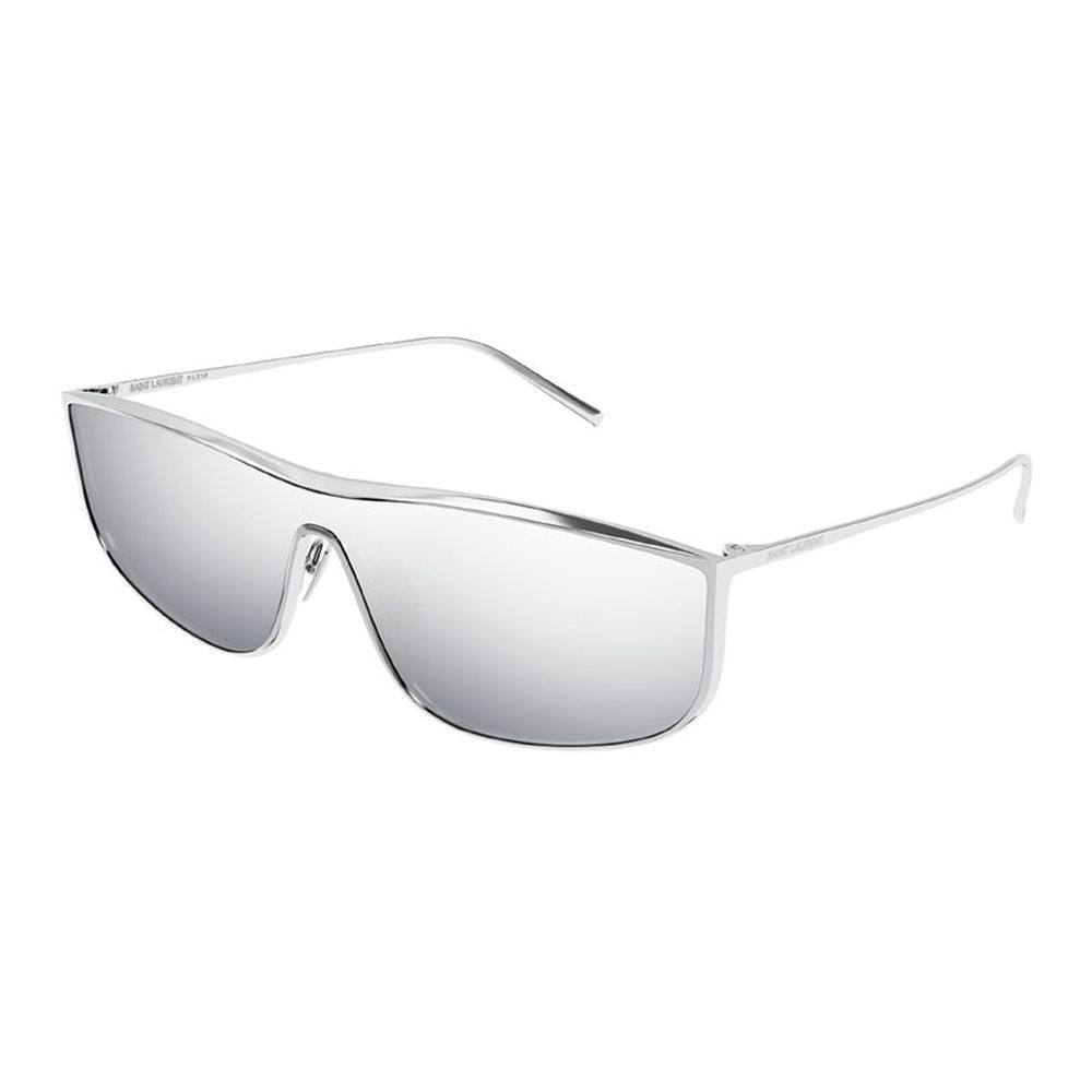 NUOVI OCCHIALI DA SOLE SL605 LUNA 003 SAINT LAURENT ARGENTO UNISEX OVALI