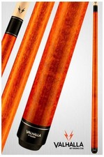 Viking Valhalla Pool Cue VA109 Orange Billiards Stick Lifetime Warranty 