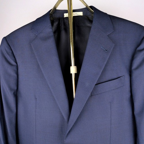 Joseph, Joseph Abboud Mens 40S Suit Jacket Navy Wool Birdseye Bemberg Made USA