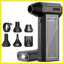 Compressed Air Duster-150000RPM Super Power Cordless Air Duster, Rechargeable...