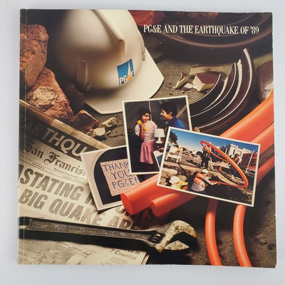 #ad PGamp;E And The Earthquake of 89 1989 San Francisco California Pacific Gas Electric $29.96