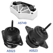 New 3x Motor Mounts Trans Mount For Ford Mustang 3.7l5.0l 2011 2012 2013-2018