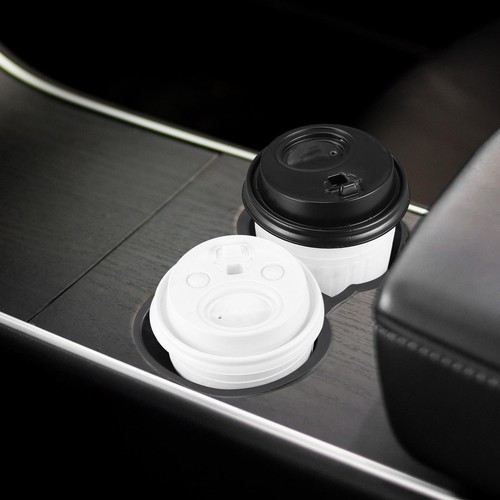 Car Cup Holder Front Seat Water Cup Holder for Tesla Model 3 Model Y 2021 Black - Bild 4 von 7