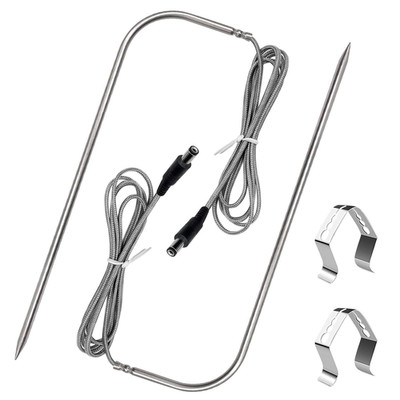 2-Pack Temperature Meat Probe Replacement for Rec Tec Wood Pellet Grill, Recteq