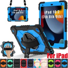 For iPad 11/10/9/8/7/6/5th Gen Air Pro 11" 13" Heavy Duty Shockproof Case Cover