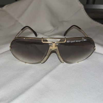 CAZAL Sunglasses Model 901 Sport Design Teardrop Brown gradient Vintage