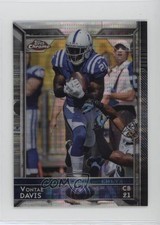 2015 Topps Chrome Mini Pulsar Refractor Vontae Davis #66 12xq