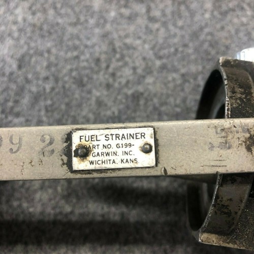 Cessna Garwin Fuel Strainer P/N 0511199-22 G199 - Picture 5 of 7