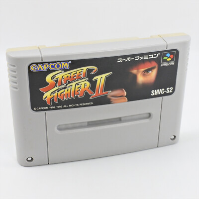Super Famicom STREET FIGHTER II 2 Nintendo Capcom Cartridge