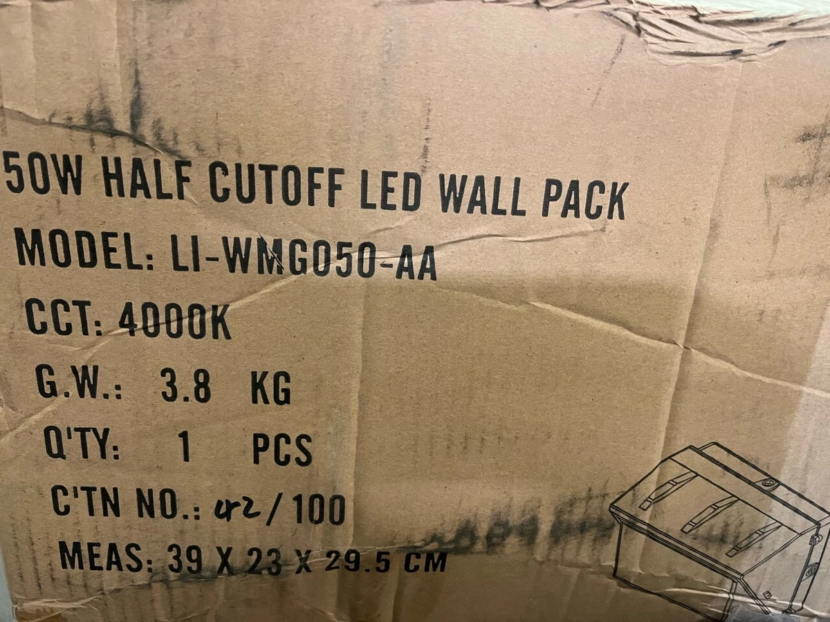 50 watt sale led wall pack